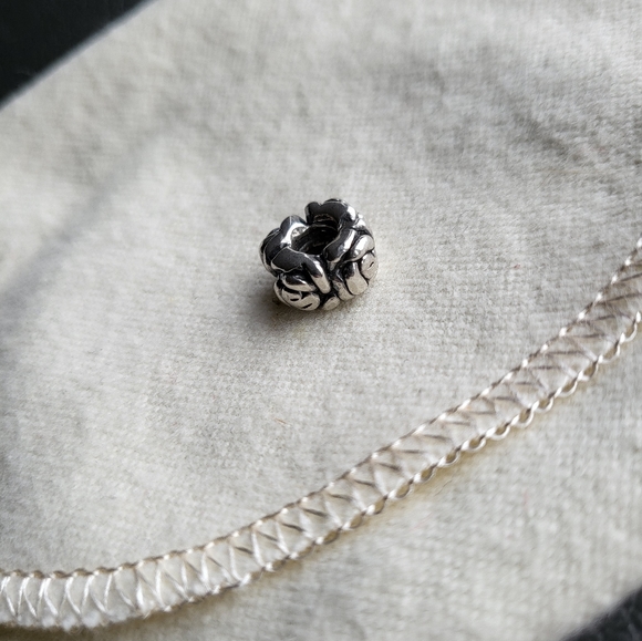 Kay Jewelers Michael Anthony Charmed Memories 'Rose' Sterling silver charm - Picture 3 of 4